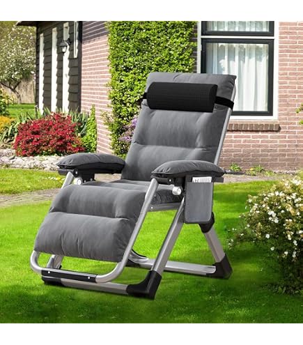 Lafuma Relaxliege Futura Be Comfort XL in silver - Gartenmöbel