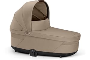 CYBEX Nacelle S Lux Gold, de la naissance à environ 6 mois (max. 9 kg), pour CYBEX Balios S Lux et Talios S Lux, beige amande