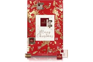 DOMORI Calendario dell'Avvento 2023 con Cioccolatini Gourmet Assortiti, 167g