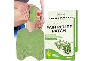 ANGOZO Pain Relief Patch - 20Pcs Knee Pain Relief Patches Relieve Knee Pain in Minutes,Knee Patches for Pain Relief for Arthritis,Relieves Muscle Soreness in Knee, Neck, Shoulder