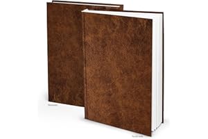 LOGBUCH-VERLAG Taccuino XXL effetto pelle vintage DIN A4: diario vuoto con copertina rigida, notebook regalo per appunti, quaderno journaling con 164 pagine, agenda personale, journal viaggio creativo