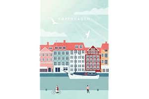 Ravensburger 12000769 - köpenhamn - pussel 300 bitar - pussel för vuxna och barn från 9 år och uppåt, mindfulness pussel