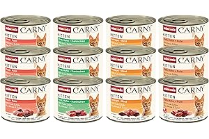 Animonda Carny Kitten Variation 83834 Karma dla Kotów, 12 x 200 g