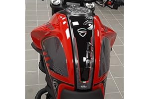 Resin Bike Adhesivos de Moto Compatibles con Ducati Monster 937 2021-2025. Protección Protector de Tanque de Choques y Arañazos de Moto. Adhesivo 3D Resinado - Made in Italy