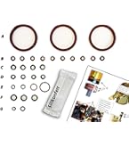 Lot De Joints Toriques + Tamis Pour Machines à Café Delonghi, AEG - Pièces De Rechange Groupe Percolation, Compatible Nombreux Modèles - 8