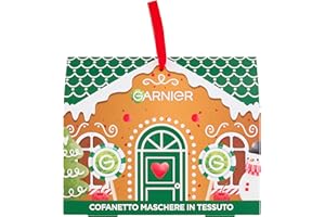 Garnier Cofanetto Regalo Skincare, Con 4 Maschere Viso e 1 Maschera Anti-Occhiaie, Per Tutti i Tipi di Pelle, Pelle Idratata e Luminosa, Occhiaie e Borse Ridotte, SkinActive Hydra Bomb, 4x28g + 1x6g