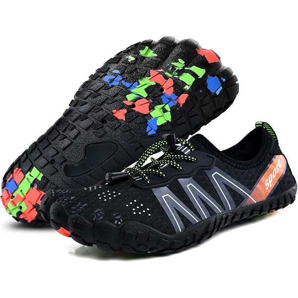 Chaussures Aquatiques Lvptsh Homme Femme - Barefoot Antidérapantes Séchage Rapide Pour Plage Surf Snorkeling Randonnée