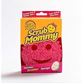 Scrub Daddy Scrub Mommy, Pembe-Mor, Tekli Paket