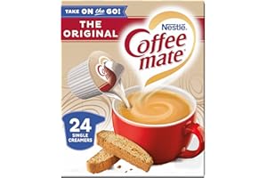 COFFEE MATE Coffee-mate Coffee Creamer Liquid Singles, Original, 24 Count (Pack of 4)