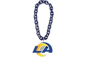 FanFave NFL Los Angeles Rams Los Angeles Rams NFL 3D Fanchain Magnet, Blau, One Size (FF6728)
