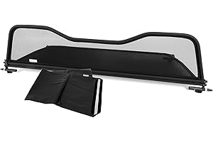 CHROM DESIGN Airax Windschott geeignet für Opel Cascada W13 mit Tasche