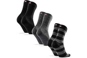 DANISH ENDURANCE Calcetines de Lana Merino Unisex, 3 Pack, Suaves y Transpirables - Calcetines Trabajo Hombre, Calcetines Ejecutivos Hombre, Calcetines Hombre Invierno