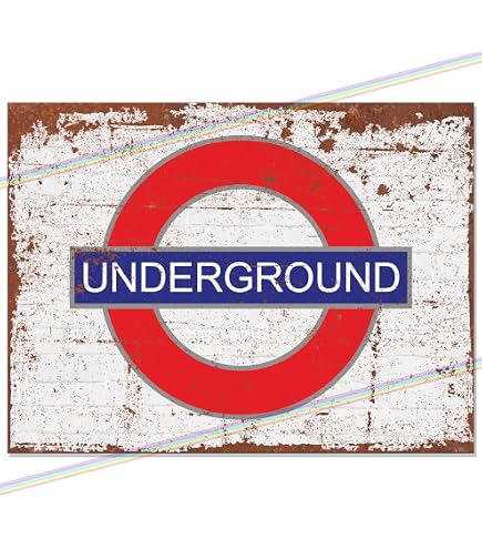 Iconic London Underground Sign in Urban Setting · Free Stock Photo