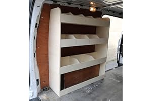 VANIFY Mercedes Vito LWB NS Rear Lightweight Plywood Van Shelving – Racking Storage System – Tool Rack