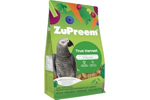 Zupreem Natural With Added Vitamins, Minerals, Amino Acids Medium/Large Bird Food,3 Lb.
