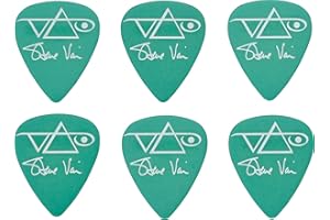 Ibanez Plectrums Steve Vai, Blister Pack Of 6 - Green