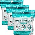 Scrubzz Disposable No Rinse Bathing Wipes for Sensitive Skin - All-in-1 Single Use Shower Wipes, Simply Dampen, Lather, and Dry Without Shampoo or Rinsing (Sensitive Skin, 3-Pack)