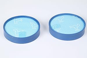 Generico-Ricambio Aspirapolvere Hoover HEPA Lavabile Pre-Motor Filtro per DC-25, Part No: 919171-02(2 pezzi inclusi)