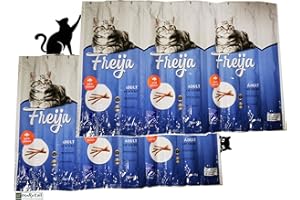 OsoRetail Zestaw 2 x 10 batonów dla kotów | Smak łososia | Frytka | 2X 50g