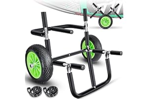 KESSER® Surf Trolley Carrello per Il Trasporto di Tavole da Surf per Tavole da SUP Stand Up Paddle Board Carrello per Il Trasporto di Kayak - Pieghevole Imbottito