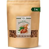 Biojoy Organic Whole Almonds, Natural and Unsalted, 1 kg | Raw, untreated, unroasted, from Spain