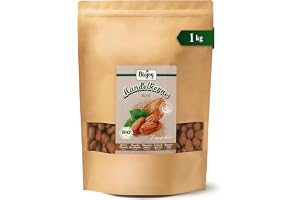 Biojoy Ekologiska mandlar hela, naturliga och osaltade, 1 kg
