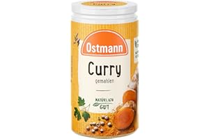 ‎OSTMANN Ostmann Curry 1 x 30 g Currypulver indische Gewürz-Mischung, Curry-Gewürz, für leckeres indisches oder asiatisches Curry, Nudeln, Reis & Wok-Gemüse, Menge: 1 Stück