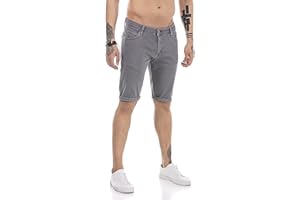 RED BRIDGE Pantaloncini a Jeans da Uomo Pantalone Corto Classico