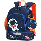 PROTAURI Children's Backpack Girl Boy 2-5 Years 11.5L | chest strap reflective waterproof lightweight breathable ergonomic th