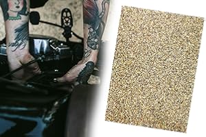 BISOMO Kork Dichtung 195mm x 140mm 2mm stark, Dichtungsbogen Öl resistent hitzebeständig universal für Motor und Vergaser