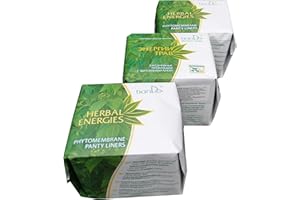 Compresas Diarias Femeninas «Energía de las Hierbas» TIANDE 61901, Paquete de Ahorro - 3x20 un.