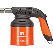 Chalumeau à Gaz Multi-Usages Avec Allumage Piézo - Lampe Souder Puissante 1300°C