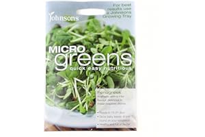 GREENFINGERS Johnsons MicroGreens - Fenugreek Seeds