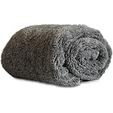 mikro l&uuml;ks mikrofiber Microl&uuml;ks Tank Bezi 50x70 cm S&uuml;per Emici Kalın Havlu, Oto Kurulama ve Temizlik Bezi (Tekli) (1)