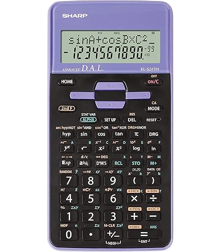 SHARP EL-531 Tudományos számológép 273 funkció lila - iPon - hardver és