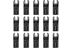 ANTLER BLADES QAB35WB - Cuchillas de sierra para cortar madera de 35 mm para Dewalt Stanley (15 unidades)