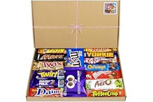 SWEETIE BOUQUETS Mega Variety Chocolate Hamper | Selection Box of 15 Fullsize Chocolate Bars | Letterbox Size Chocolates Gift Box | Ideal Gifts for Men, Gifts For Women, Gifts For Kids