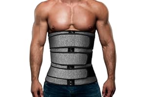 HIDYLIU Mens Workout Waist Trainer Neoprene Corset Sauna Sweat Trimmer Cincher Slimming Belly Belts