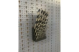 C3E Bohrer 13-1 mm Halterung für Küpper Lochwand und 45 mm Eurolochung Metallbohrer Werkzeugwand