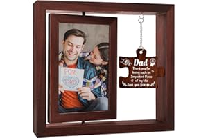 APJIELOP Father's Day Gifts, Dad Birthday Gifts - Picture Frame, Fathers Day Idea Gifts from Daughter Son, Best Gifts for Dad, Presents for Dads Birthday, Gift Ideas for Dad Father Daddy, 4X6 Photo Frame