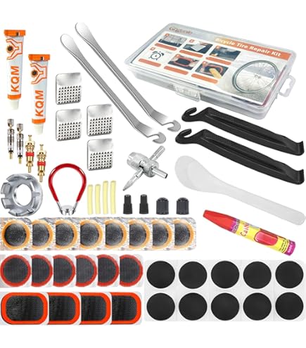 Kit Riparazione Gomme Bici MOOVMOOV - Tutto Per Riparare Le Camere D'aria Con Facilità! - Foto 2