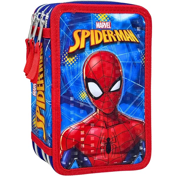 Rt | Estuche De Tres Compartimentos Para Niño O Niña De Escuela Primaria, Estuche Completo De 44 Piezas De Tres Cremalleras Con Portalápices, Transformers, Estuche 3 Cremalleras - 44 Piezas
