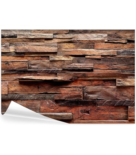 Komar 8-727 Stone Wall Fotobehang, muurdecoratie met steenlook Komar 8-727 Stone Wall Fotobehang, muurdecoratie met steenlook