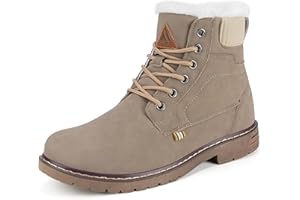 Mishansha Stivali Donna Invernali Caldo Scarpe da Neve Antiscivolo Scarponcini Casual 36-42 EU