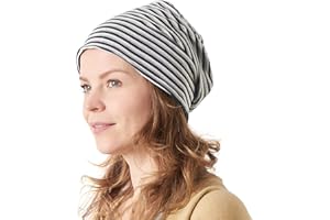 CHARM Orgánico Algodón Flojo Gorros Beanie Hecho En Japón Grande Suave Verano Sombrero Enfriamiento Gorros Beanie para Hombre & Mujeres Cáncer Quimio Moda