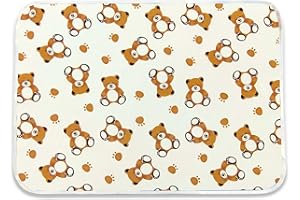 Panini Tessuti, Tovaglietta in puro cotone per la pappa - pranzo - merenda in asilo dimensione 52 x 37 cm Fantasia Orsetto Peluche