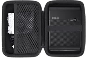 co2CREA Dur Étui de Voyage Rigide Housse Cas Coque pour Canon SELPHY Square QX10 imprimante Photo(boîte Seule,Case Only)