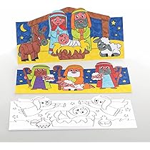 Ventes Flash Noël : Baker Ross AX576 Autocollants À Thème De La Nativité - Pack De 600, Au Pas Cher