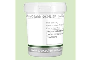 SOURCE CHEMICALS Sodium Chloride (Salt) Food Grade 1Kg Including Delivery