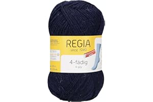 Regia Schachenmayr 4-Fädig Uni, 50G Marine Handstrickgarne